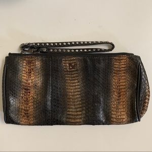 Diane von Furstenberg Snake Wristlet